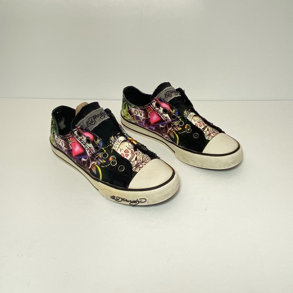 Rare - Ed Hardy - Vintage - Women's Shoes Size: 5 - Picture 6 of 12